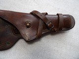 WW1 MODEL US ARMY 1911 PISTOL LEATHER HOLSTER - 9 of 13