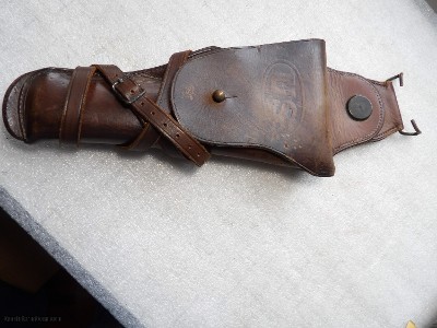 WW1 MODEL US ARMY 1911 PISTOL LEATHER HOLSTER