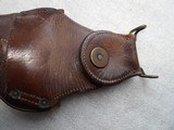 WW1 MODEL US ARMY 1911 PISTOL LEATHER HOLSTER - 5 of 13