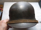 NAZI'S SS HELMET IN EXCELLENT ORIGINAL CONDITION - 1 of 10