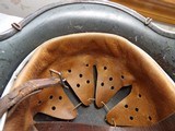 NAZI'S AIRFORCE RARE HELMET IN EXCELLENT CONDITION - 13 of 15