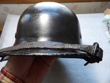 NAZI'S POLICE RARE ALLUMINUM HELMET IN GOOD SHAPE - 5 of 15