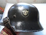 NAZI'S POLICE RARE ALLUMINUM HELMET IN GOOD SHAPE - 4 of 15