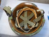 KOREAN WAR USMC M1 WITH FROG SKIN COVER HELMET - 7 of 19