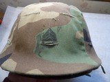 KOREAN WAR USMC M1 WITH FROG SKIN COVER HELMET - 1 of 19