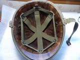 US KOREAN WAR ORIGINAL HELMET IN WERY GOOD CONDITION - 7 of 17