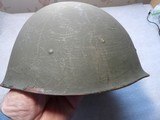 US KOREAN WAR ORIGINAL HELMET IN WERY GOOD CONDITION - 13 of 17