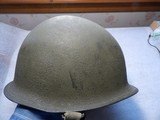 US KOREAN WAR ORIGINAL HELMET IN WERY GOOD CONDITION - 2 of 17