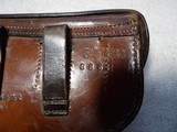 WW2 LUGER POLICE HOLSTER IN GOOD CONDITION - 3 of 16