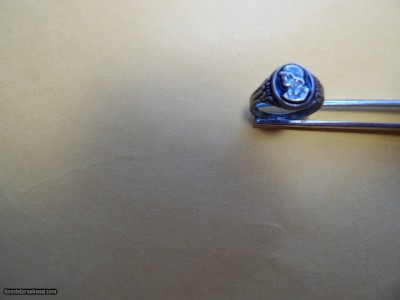 NAZI'S MILITARY SILVER RING IN GOOD ORIGINAL CONDITION