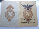 HITLER YOUTH DISPLAY INCLUDING THE ACHIEVMENT BOOK - 3 of 20