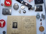 HITLER YOUTH DISPLAY INCLUDING THE ACHIEVMENT BOOK - 11 of 20