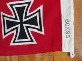 WW2 NAZI'S MILITARY ORIGINAL FLAGS IN GOOD CONDITION - 16 of 20