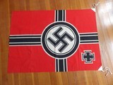 WW2 NAZI'S MILITARY ORIGINAL FLAGS IN GOOD CONDITION - 13 of 20