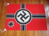 WW2 NAZI'S MILITARY ORIGINAL FLAGS IN GOOD CONDITION - 10 of 20