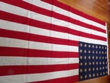 US WW2 48 STARS 5'x9.5' FLAG IN VERY GOOD CONDITION - 6 of 8