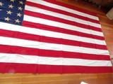 US WW2 48 STARS 5'x9.5' FLAG IN VERY GOOD CONDITION - 2 of 8