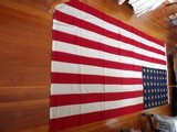 US WW2 48 STARS 5'x9.5' FLAG IN VERY GOOD CONDITION - 4 of 8