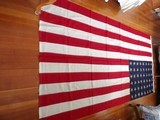 US WW2 48 STARS 5'x9.5' FLAG IN VERY GOOD CONDITION - 3 of 8