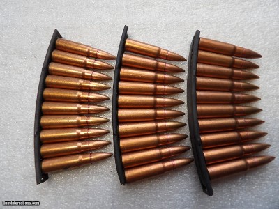 NON CORROSIVE 7.62x39 123 GRAIN 10 ROUNDS ON STRIP AMMO