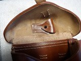 LUGER 1916 DATED NEW BROWN LEATHER HOLSTER - 10 of 11