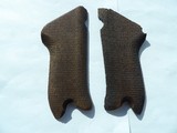 LUGER GRIPS IN VERY GOOD ORIGINAL CONDITION