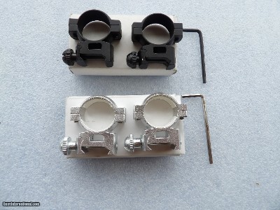 SCOPE RINGS MEDIUM ONE INCH IN DIAMETER