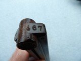 1906 NAVY MILITARY FIRST ISSUE LUGER IN EXCELLENT ORIGINAL CONDITION - 14 of 20