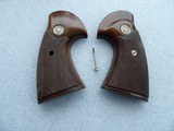 COLT PYTHON ORIGINAL GRIPS IN EXCELLENT ORIGINAL CONDITION - 9 of 14