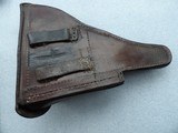 WWII LUGER 1943 POLICE HOLSTER & TAKEDOWN TOOL IN GOOD ORIGINAL CONDITION - 12 of 20
