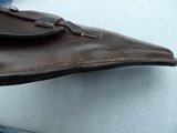 WWII LUGER 1943 POLICE HOLSTER & TAKEDOWN TOOL IN GOOD ORIGINAL CONDITION - 8 of 20