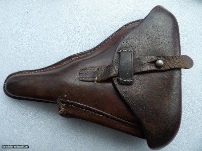 WWII LUGER 1943 POLICE HOLSTER & TAKEDOWN TOOL IN GOOD ORIGINAL CONDITION