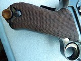 VERY RARE 1902 AMERICAN EAGLE FAT BARREL LUGER, FIRST 9mm CALIBER MADE. - 2 of 20