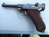 VERY RARE 1902 AMERICAN EAGLE FAT BARREL LUGER, FIRST 9mm CALIBER MADE. - 4 of 20