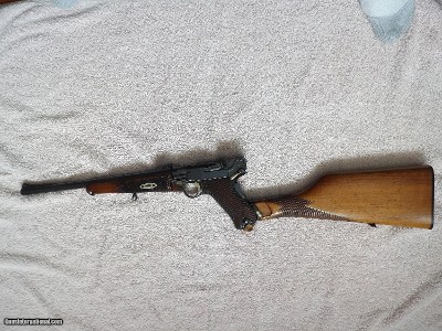1902 LUGER CARBINE IN EXCEPTIONAL FACTORY CONDITION WITH BRIGHT BORE