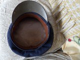 ARCHIVE AREA-USAF AIR FORCE OFFICERS VISOR CAP 1940s-1950s FLIGHT ACE SIZE 7 - 8 of 11