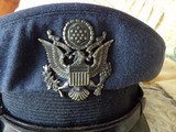 ARCHIVE AREA-USAF AIR FORCE OFFICERS VISOR CAP 1940s-1950s FLIGHT ACE SIZE 7 - 11 of 11