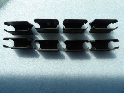 8 ORIGINAL M1 GARAND ENBLOC CLIPS MARKED BRW6 - Image 3 of 4