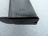 WW2 WALTHER P38 ZIRO SERIES MAGAZINE S/N O7481 IN EXCELLENT CONDITION - 3 of 12