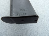 WW2 WALTHER P38 ZIRO SERIES MAGAZINE S/N O7481 IN EXCELLENT CONDITION - 4 of 12