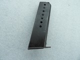 WW2 WALTHER P38 ZIRO SERIES MAGAZINE S/N O7481 IN EXCELLENT CONDITION - 5 of 12