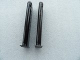 WW2 Walther P.38 e/359 stamped 2 magazines in excellent factory original condition - 2 of 8