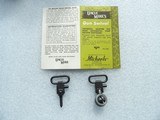 THREE SETS OF RIFLES SWIVELS IN NEW FACTORY ORIGINAL CONDITION - 1 of 14