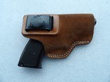SOFT LEATHER PISTOL HOLSTER IN EXCELLENT ORIGINAL CONDITION