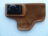 SOFT LEATHER PISTOL HOLSTER IN EXCELLENT ORIGINAL CONDITION - 4 of 7
