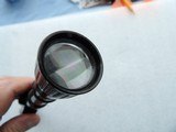 VINTAGE WEAVER C4 SCOPE WITH WEAVER .22 TIP PFF MOUNT IN GOOD CONDITION - 13 of 15
