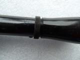 VINTAGE WEAVER C4 SCOPE WITH WEAVER .22 TIP PFF MOUNT IN GOOD CONDITION - 7 of 15
