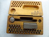WW2 ERA U.S. ARMY MARKING OUTFIT FOR STAMPING METAL, MANUFACTURED IN 1942. - 2 of 12