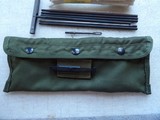 US ARMY MILITARY-STYLE M16 OR AR-15 RIFLE CLEANING KIT POUCH.