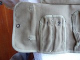 ORIGINAL U.S.WWII M-13 CANVAS SPARE PARTS POUCH. - 6 of 15